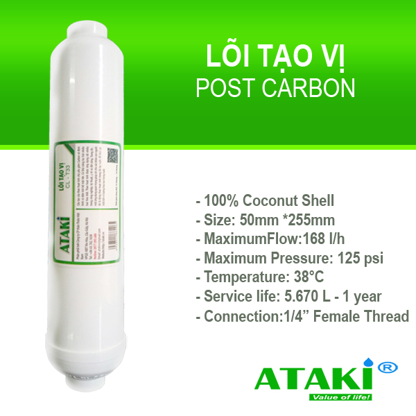 LÃµi Lá»c Sá»‘ 5 - Post Carbon S-Series